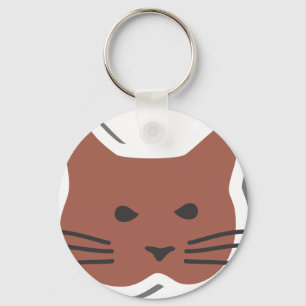 Cute Cat 2 Keychain