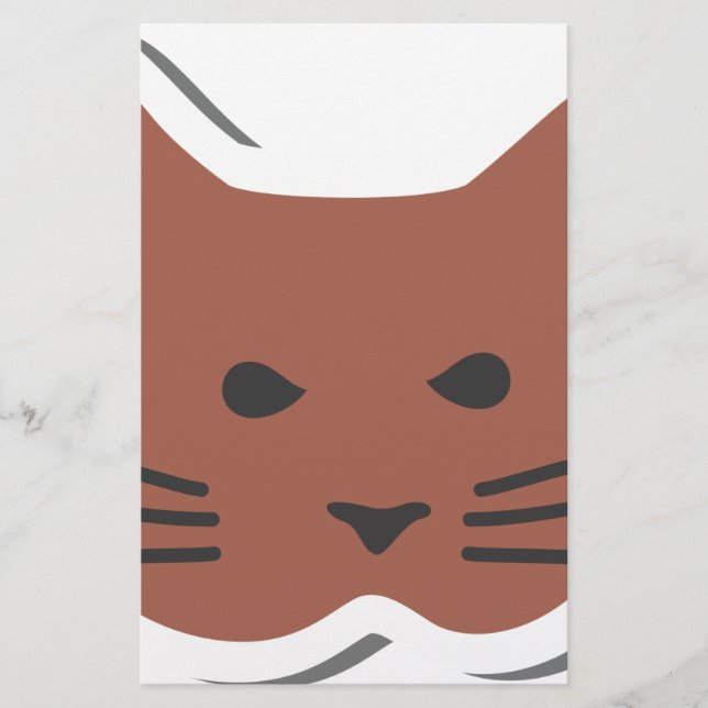 Cute Cat 2 Stationery (Front)