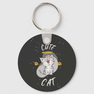 CUTE CAT Acrylic Keychain