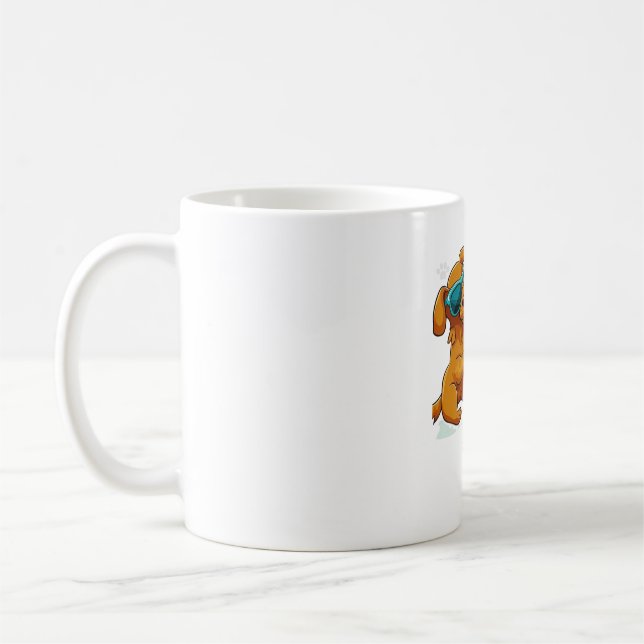 Cute cat and dog  1 coffee mug (Left)