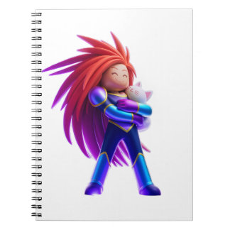 Cute cat and female Roblox  Notebook