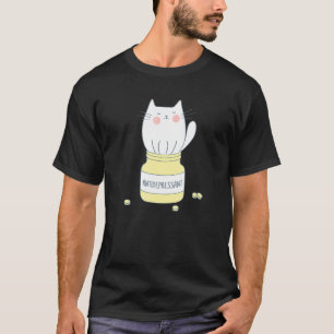 Cute Cat Antidepressan Cute Kitten With Little Paw T-Shirt