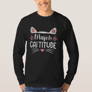 Cute Cat Apparel For Women Who Have Cats With Catt T-Shirt