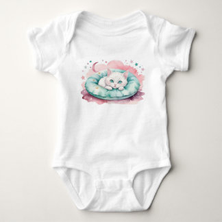 Cute Cat Baby Outfit Bodysuit