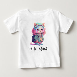 Cute Cat Baby T-Shirt