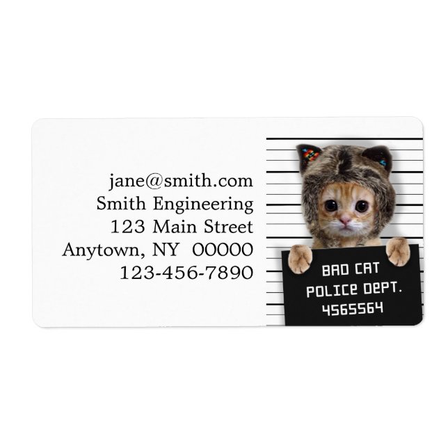 Cute cat bad boy (Front)