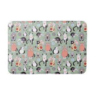 Cute Cat Bath Mat
