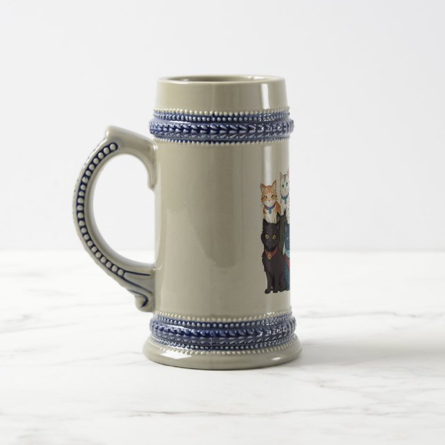 CUTE CAT BEER STEIN (Left)