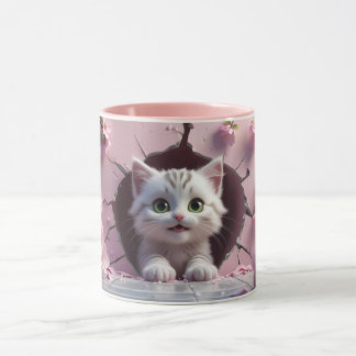 Cute Cat Café Mug - Cadeau parfait pour les Amoure