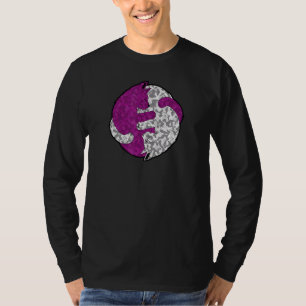 Cute Cat Cats Ying Yang Yin Yang 10 T-Shirt