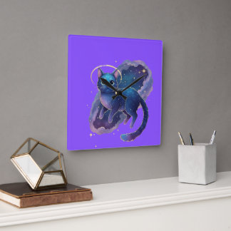 Cute Cat Clock Design