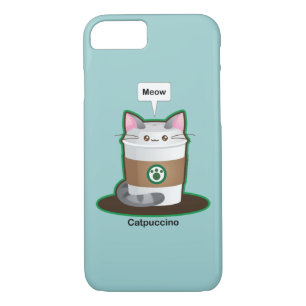 Cute Cat Coffee iPhone 8/7 Case