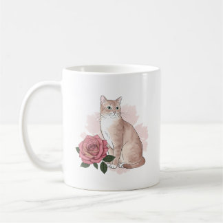cute cat coffee mug