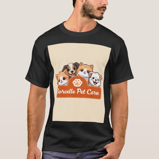 Cute cat design t-shirt (Front)
