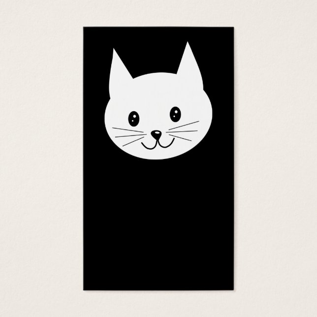 Cute Cat Face. (Front)
