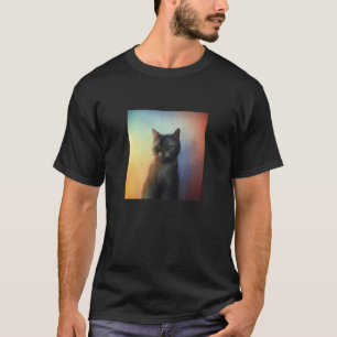Cute Cat Face Sweet Kitten Kitty Feline Meow Pet W T-Shirt