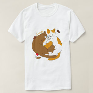 Cute Cat Family T-Shirt