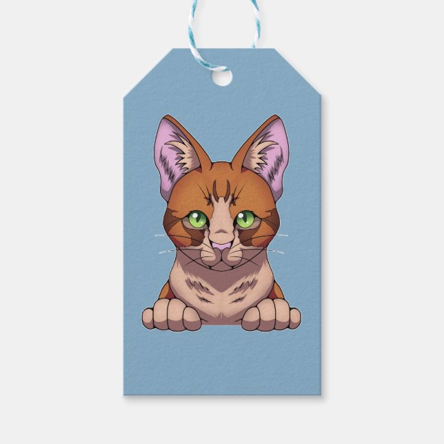 Cute Cat Gift Tags (Front)