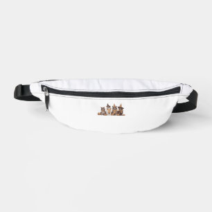 Cute Cat Halloween Kitty Halloween Animal Pet Men  Fanny Pack
