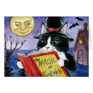 Cute Cat Halloween Witch Mouse