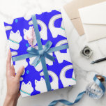 Cute cat Hanukkah gift wrapping paper<br><div class="desc">Celebrate Hanukkah with this cute Chanukah gift wrap. Morning Hanukkah,  Shari Pedowitz,  artistshari.com. Shari Pedowitz Artistic Empire LLC. All rights reserved.</div>
