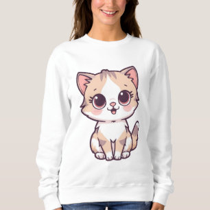 Cute Cat Hoodie for Women Kawaii Kitty