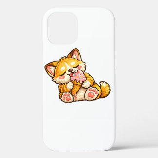 Cute Cat Ice Cream iPhone 12 Pro Case