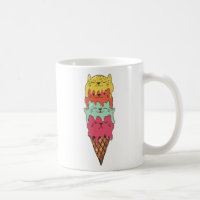Cute Cat Ice Cream | Kawaii Kittens