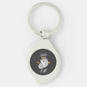 CUTE CAT KEYCHAIN