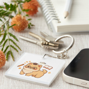 Cute Cat Keychain