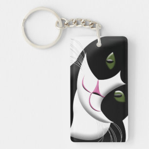 Cute Cat Keychain