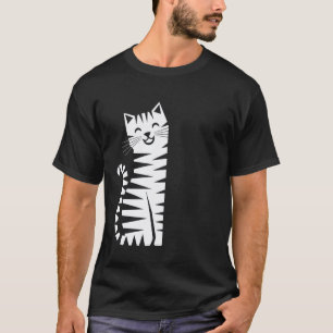 Cute Cat Kitten Kitty Feline Pet Animal Lover Grap T-Shirt