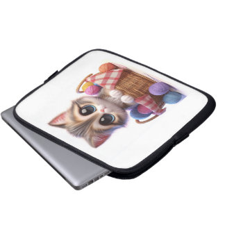 Cute Cat Laptop Sleeve