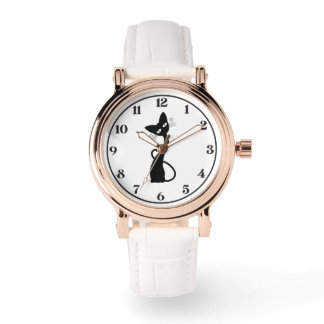 Cute Cat, Lovely Cat,Cat lady, Modern, Simple Watch