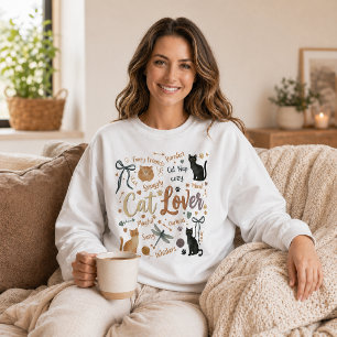 Cute Cat Lover Cozy Kawaii Cats Snuggly Cat Nap  Sweatshirt
