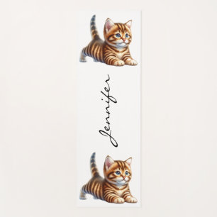 Cute Cat Lover Yoga Mat