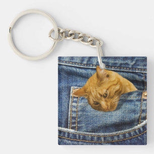 Cute Cat Lovers Keepsake gift Keychain