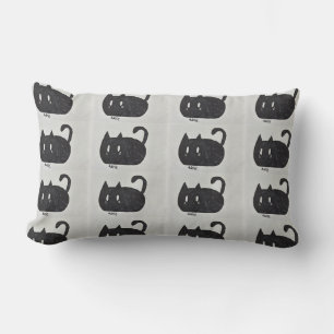 Cute Cat Lumbar Pillow