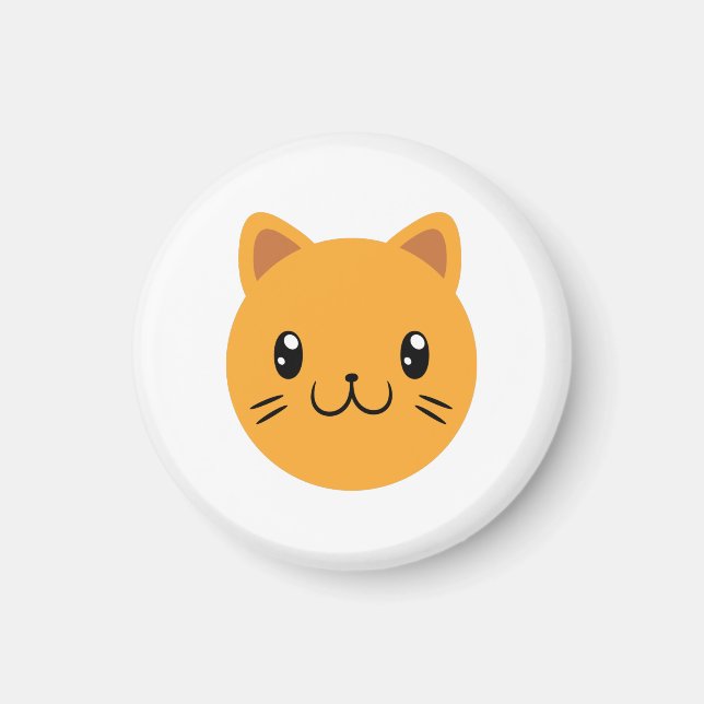 Cute Cat Magnet (Front)