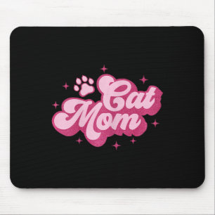 Cute Cat Mam Cat Mama Kitty Kitten Cat Mom  Mouse Pad