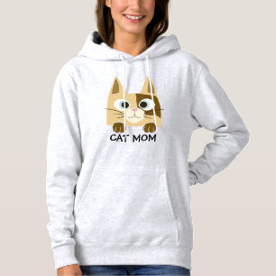 Cute Cat Mom Hoodie