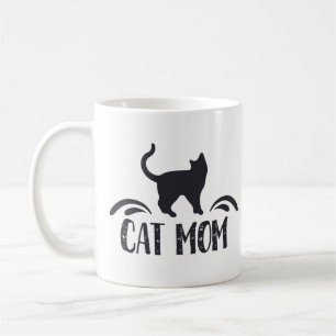Cute Cat Mom Kitten Kitty Cats Crazy Cat Lady Coffee Mug