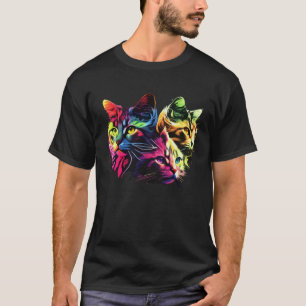 Cute cat moments Beautiful cat patterns for cat T-Shirt