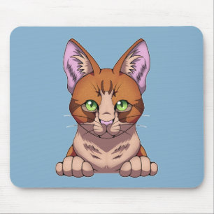 Cute Cat Mouse Pad