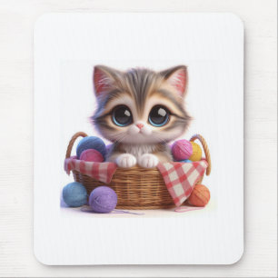 Cute Cat Mouse Pad