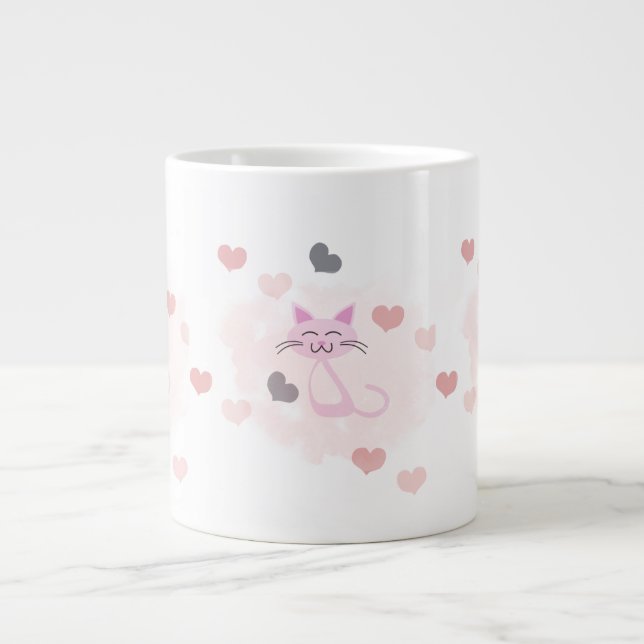 Cute cat Mug (Front)