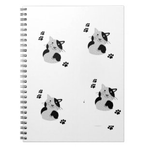 Cute Cat Mug Notebook