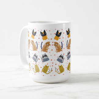 Cute Cat Pattern #3 Coffee Mug