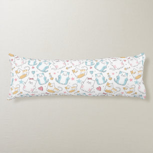 Cute Cat pattern Body Pillow
