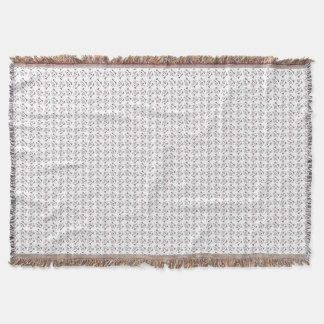 Cute Cat Pattern Seamless Background Throw Blanket